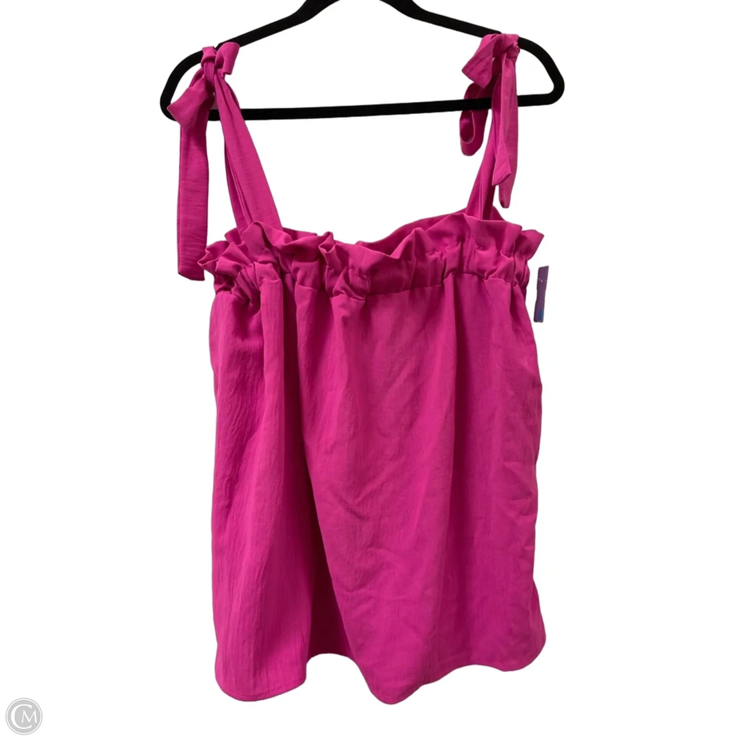 Top Sleeveless By Entro In Pink, Size: S
