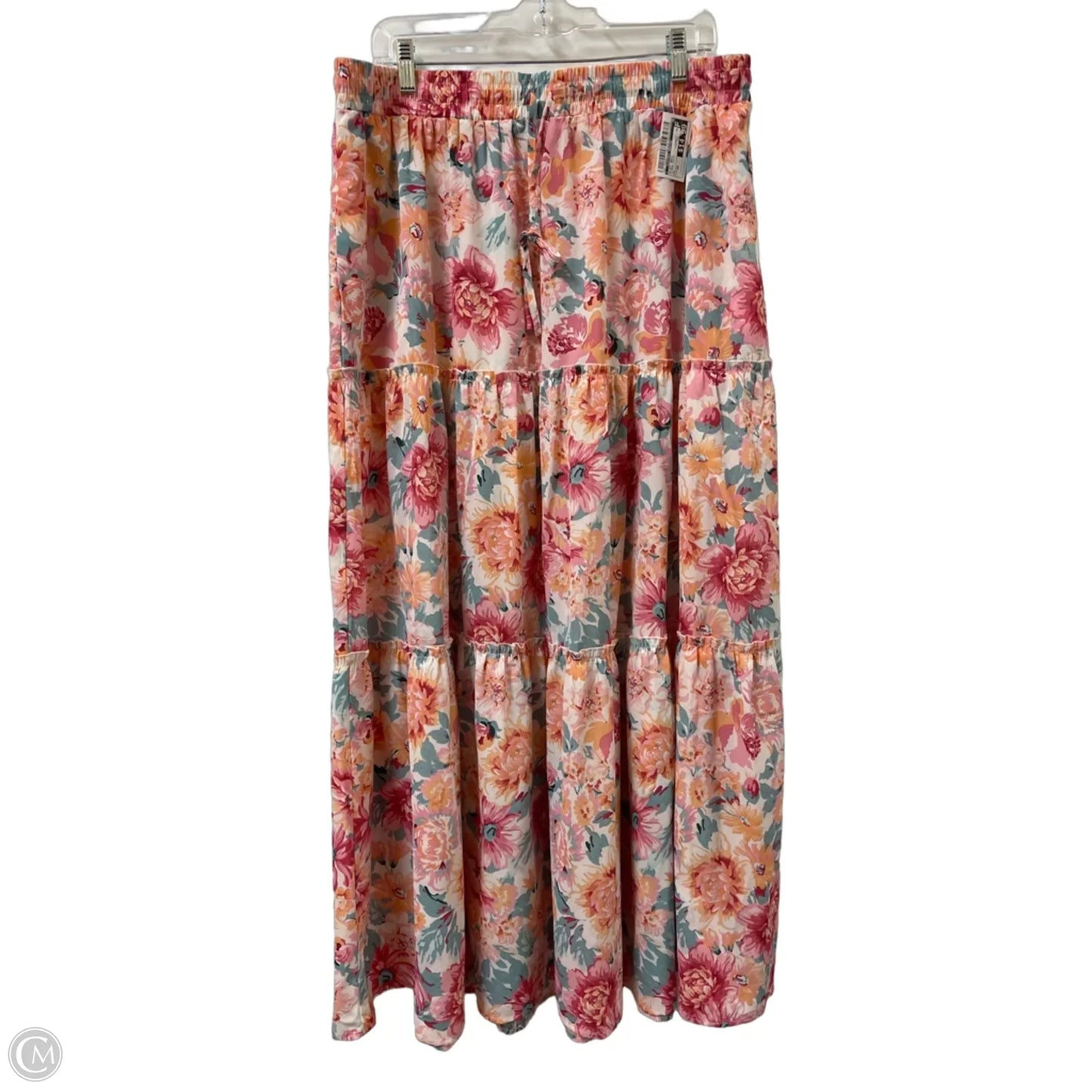 Skirt Maxi By Clothes Mentor In Floral Print, Size: 20