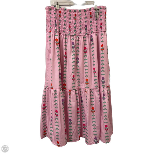 Skirt Maxi By Clothes Mentor In Pink, Size: 16