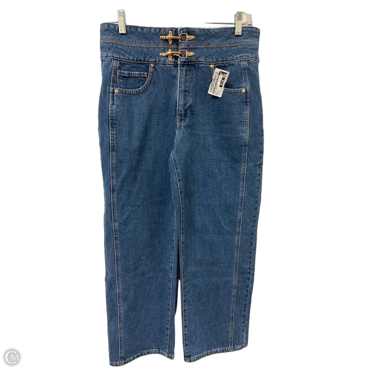 Jeans Cropped By White House Black Market In Blue Denim, Size: 8