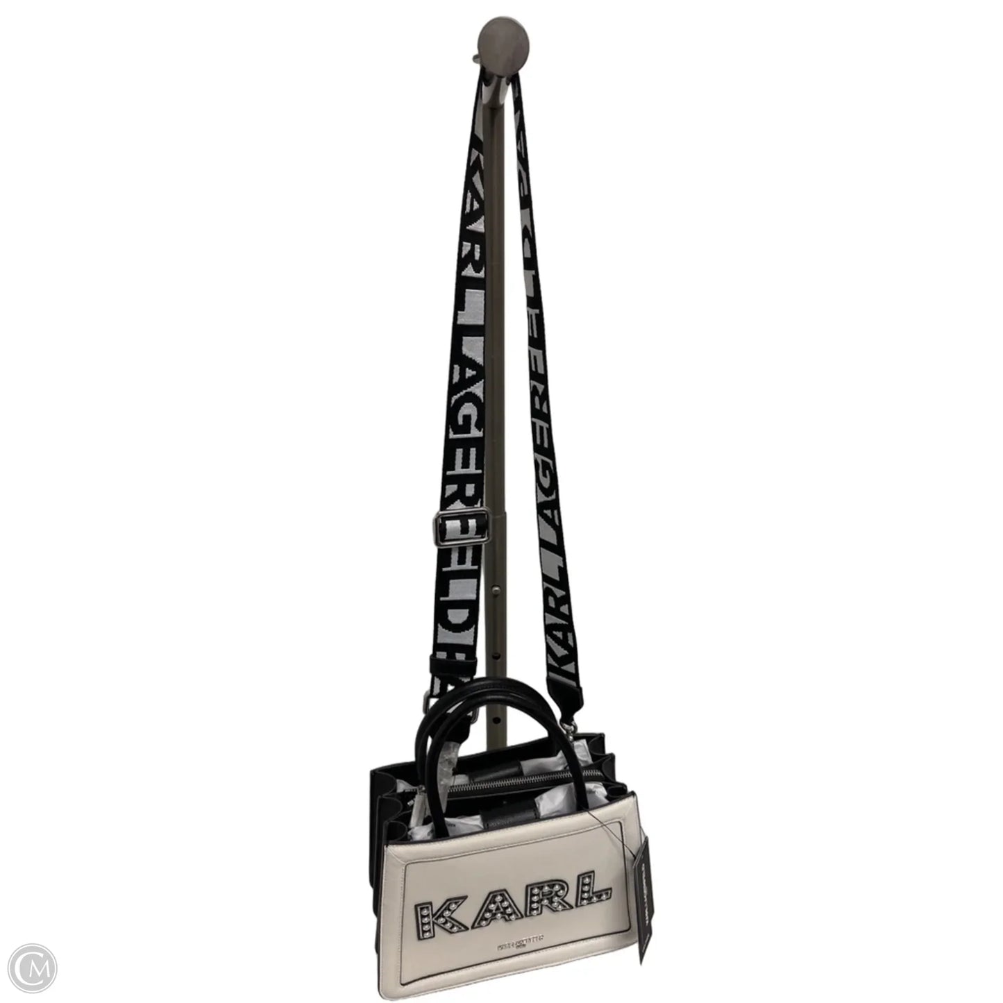 Handbag Designer By Karl Lagerfeld, Size: Medium