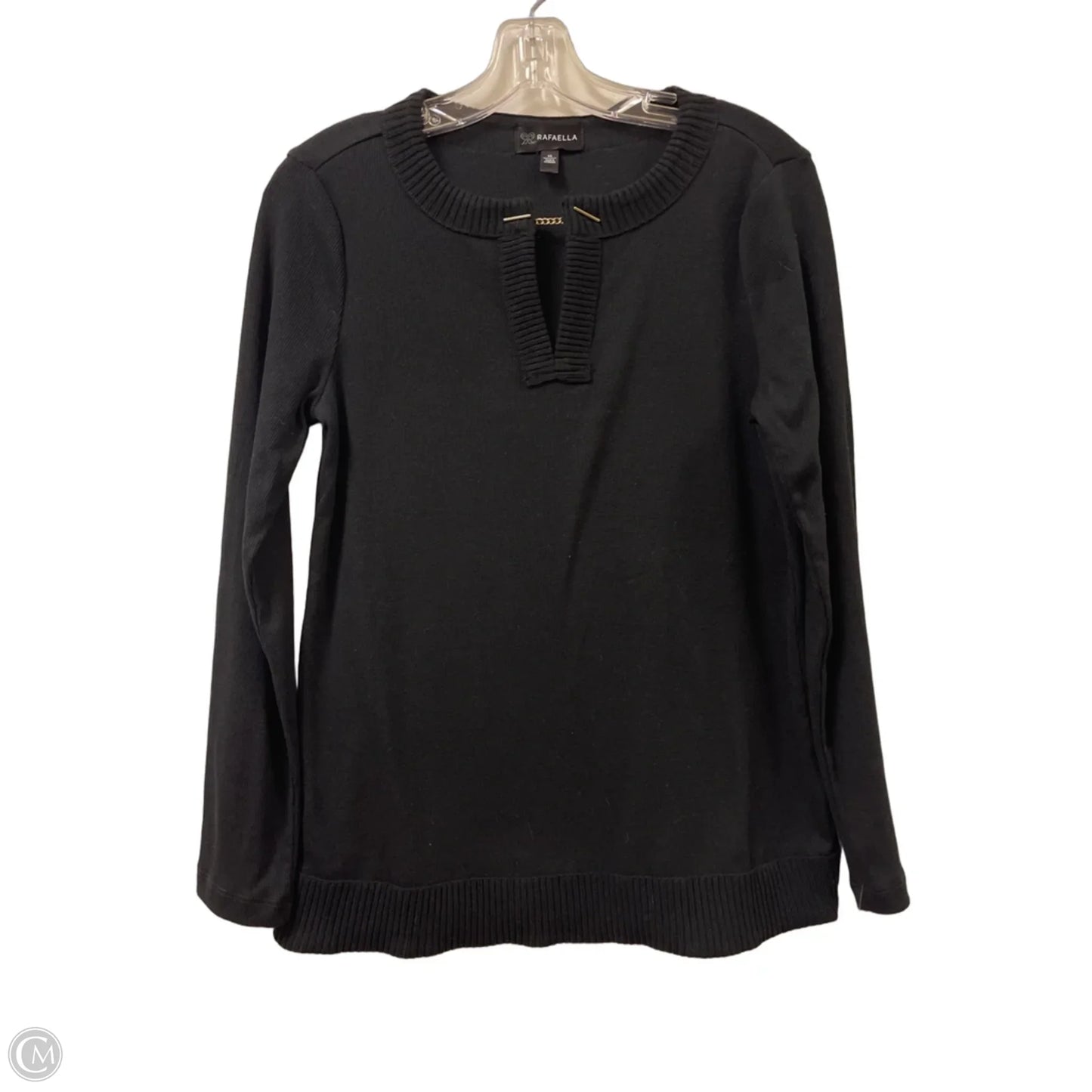 Sweater By Rafaella In Black, Size: Xs