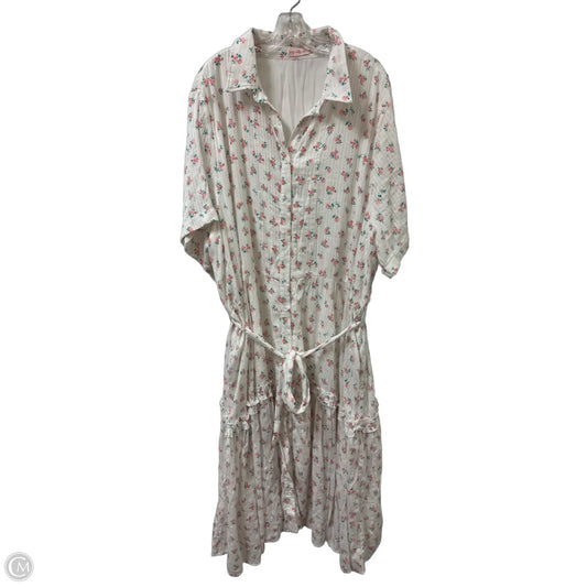 Dress Casual Maxi By Clothes Mentor In Floral Print, Size: 4x