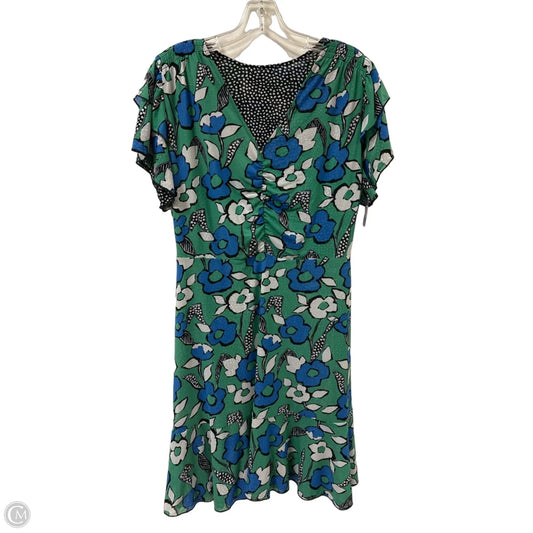 Dress Casual Short By Clothes Mentor In Black & Green, Size: L