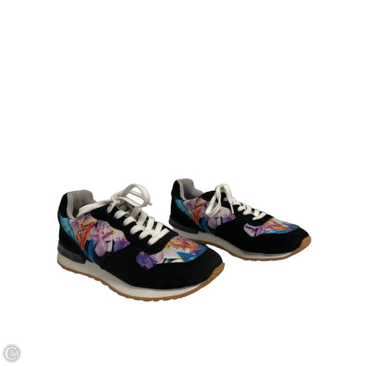 Shoes Sneakers By Clothes Mentor In Floral Print, Size: 8