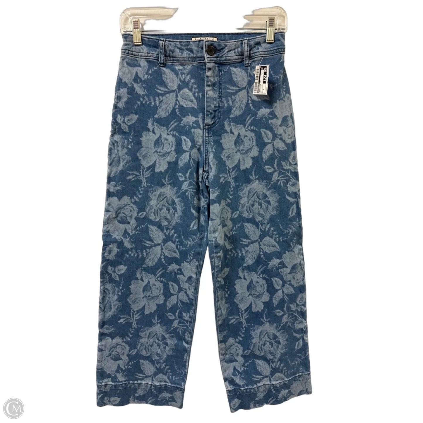 Jeans Wide Leg By Bagatelle In Blue Denim, Size: 4