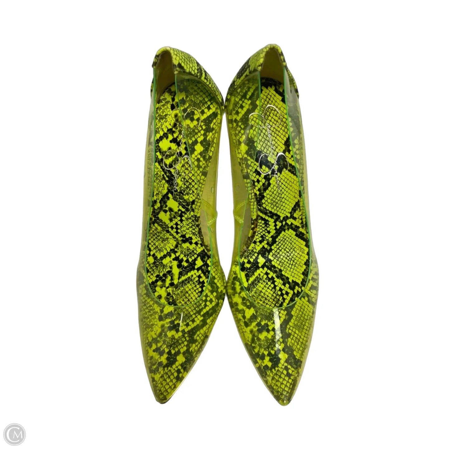 Shoes Heels Stiletto By Jessica Simpson In Green, Size: 10