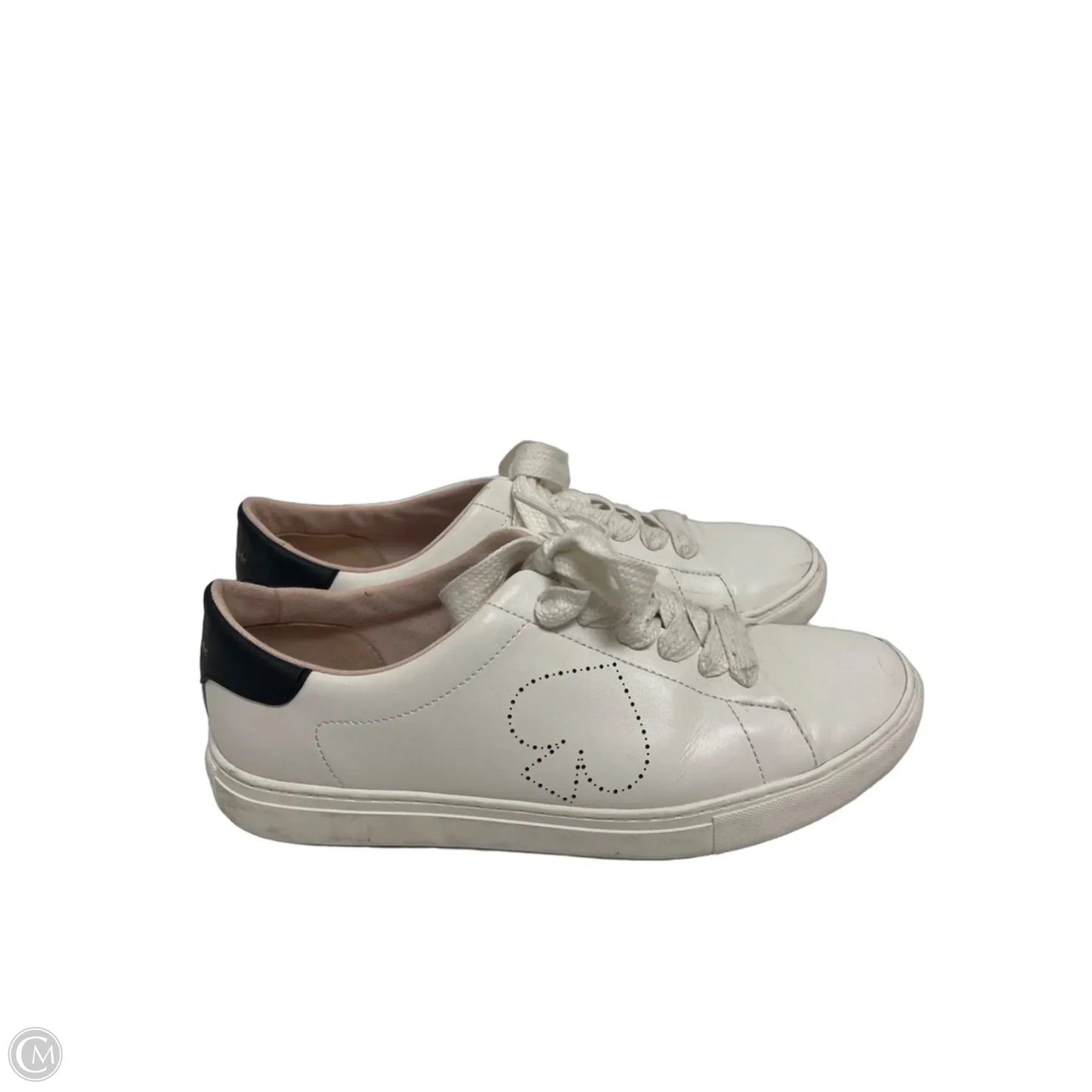 Shoes Designer By Kate Spade In Black & White, Size: 9.5