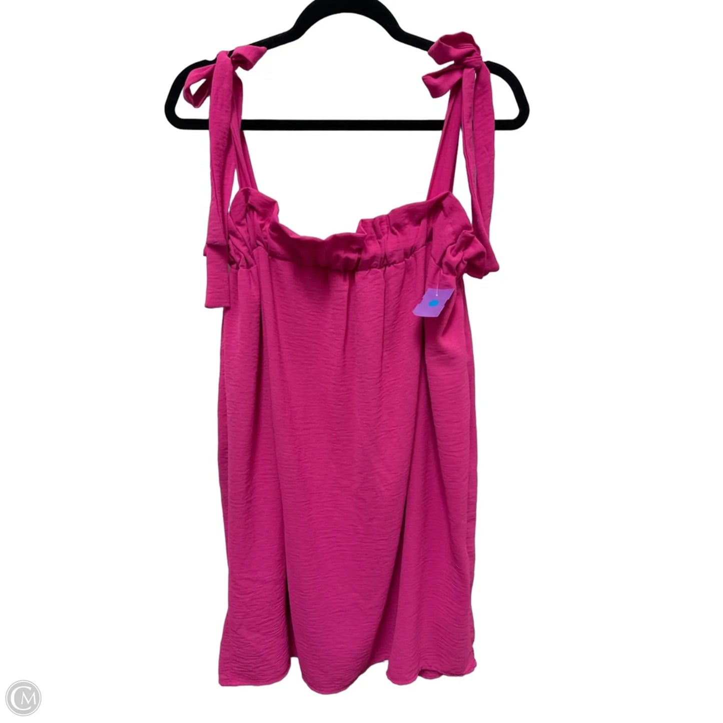 Top Sleeveless By Entro In Pink, Size: L