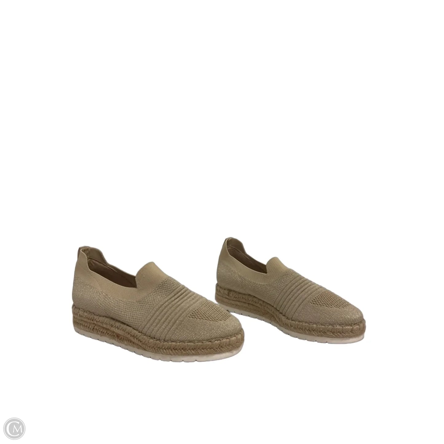 Shoes Flats By Adrienne Vittadini In Gold, Size: 8