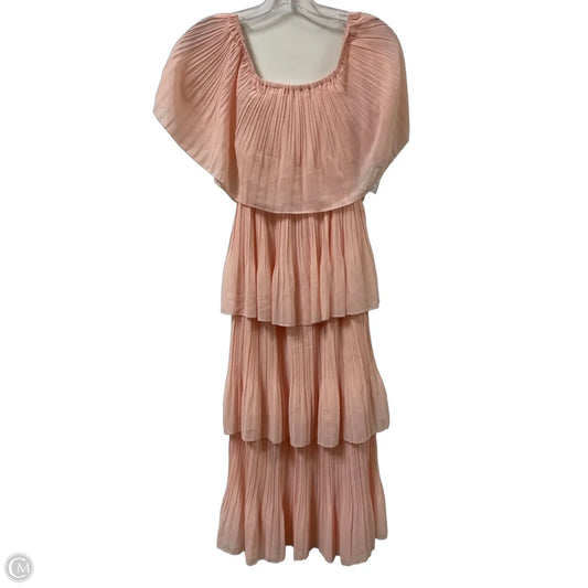 Dress Casual Midi By Clothes Mentor In Pink, Size: S