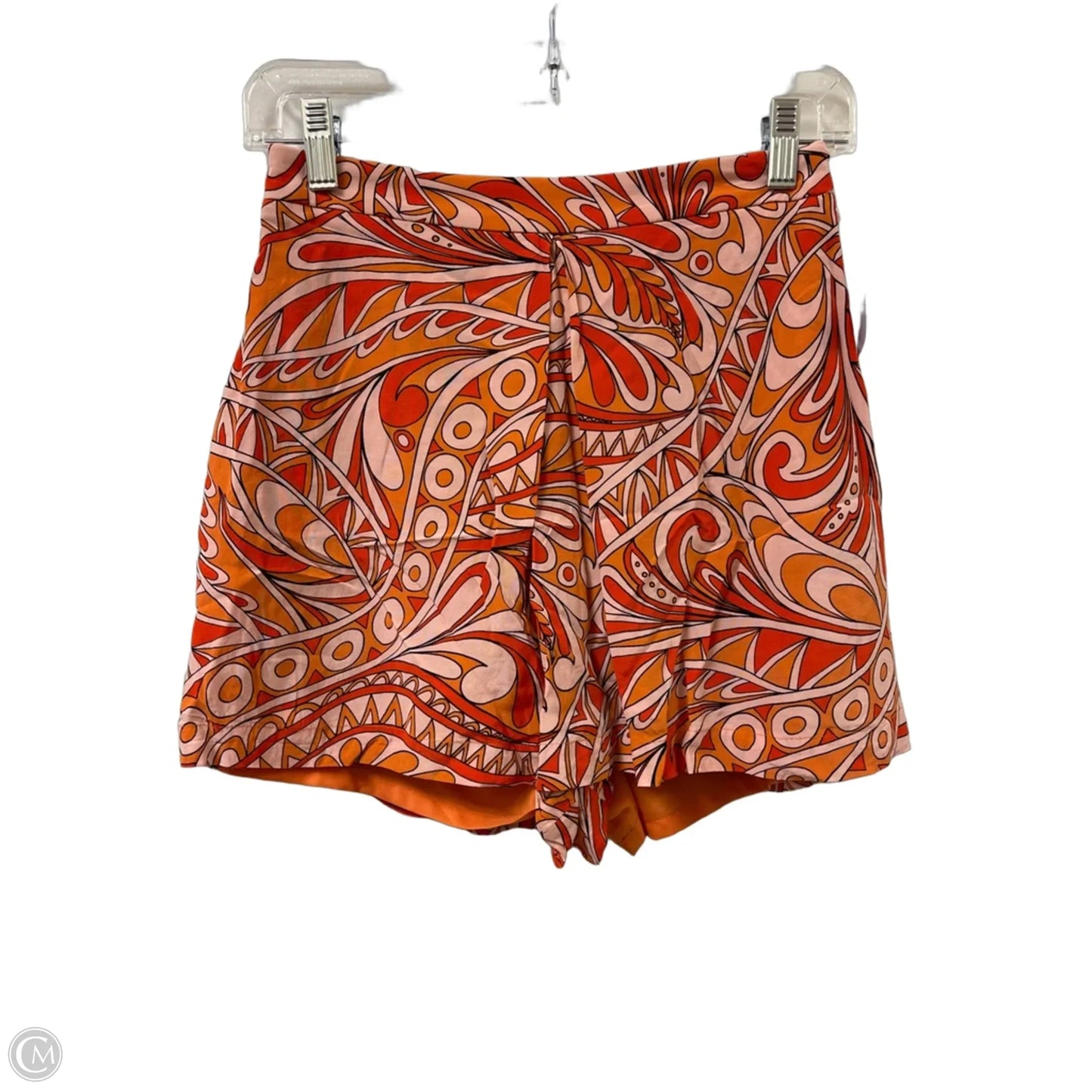 Shorts By Express In Orange, Size: 0