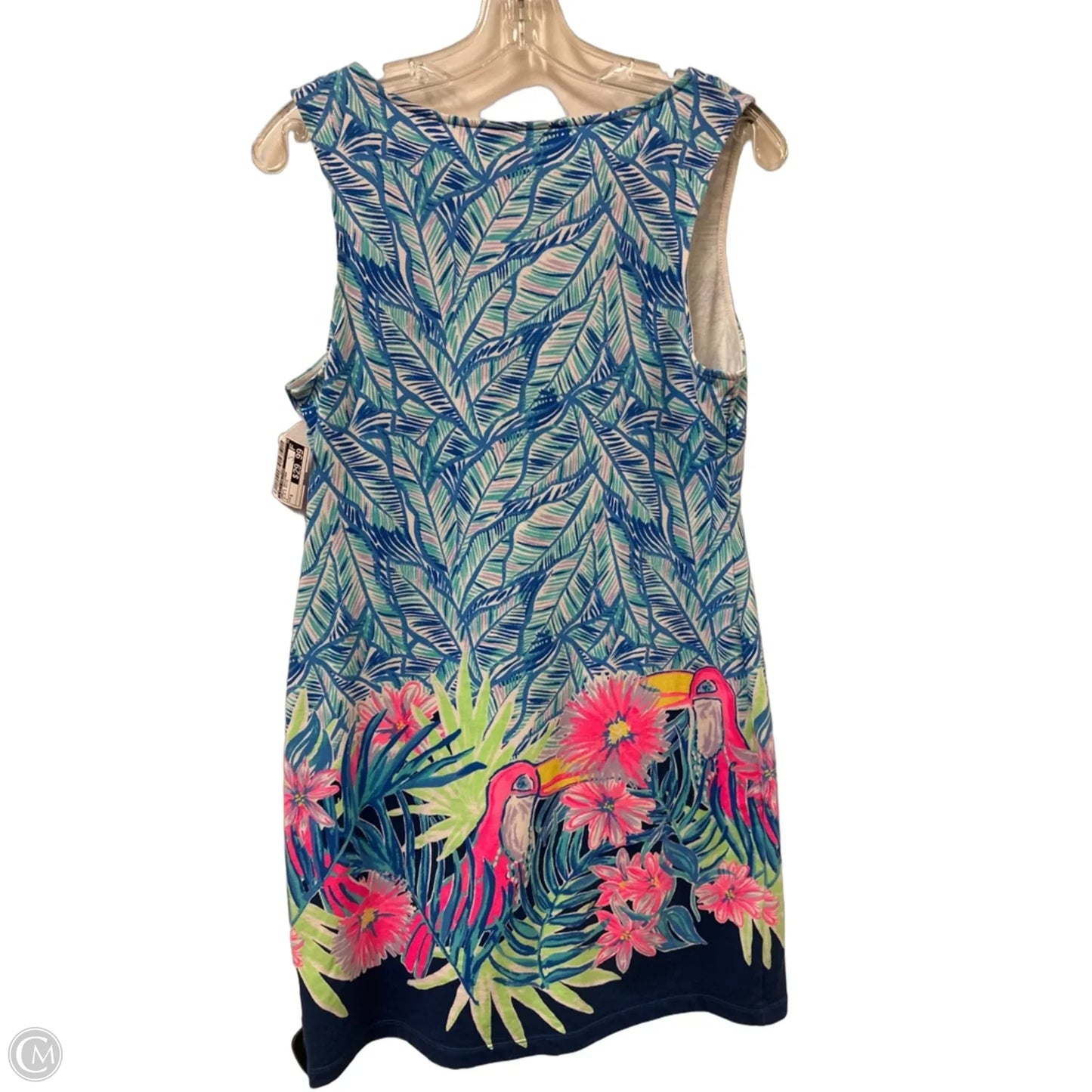 Dress Designer By Lilly Pulitzer In Blue & White, Size: S