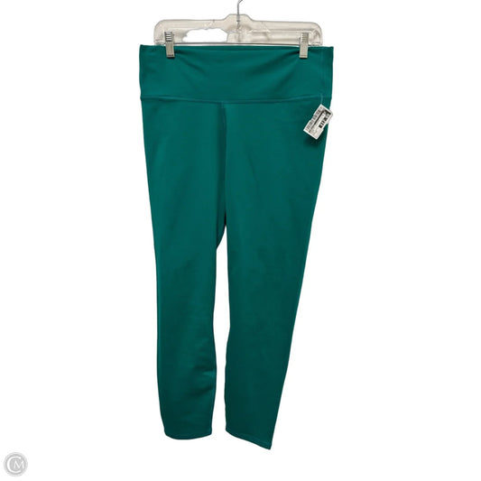 Athletic Leggings By Fabletics In Green, Size: 1x