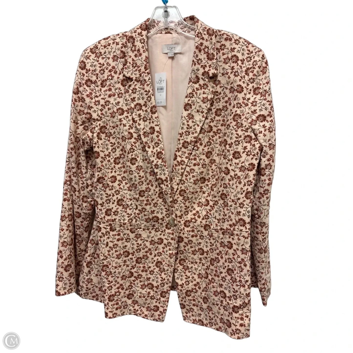 Blazer By Loft In Pink, Size: L