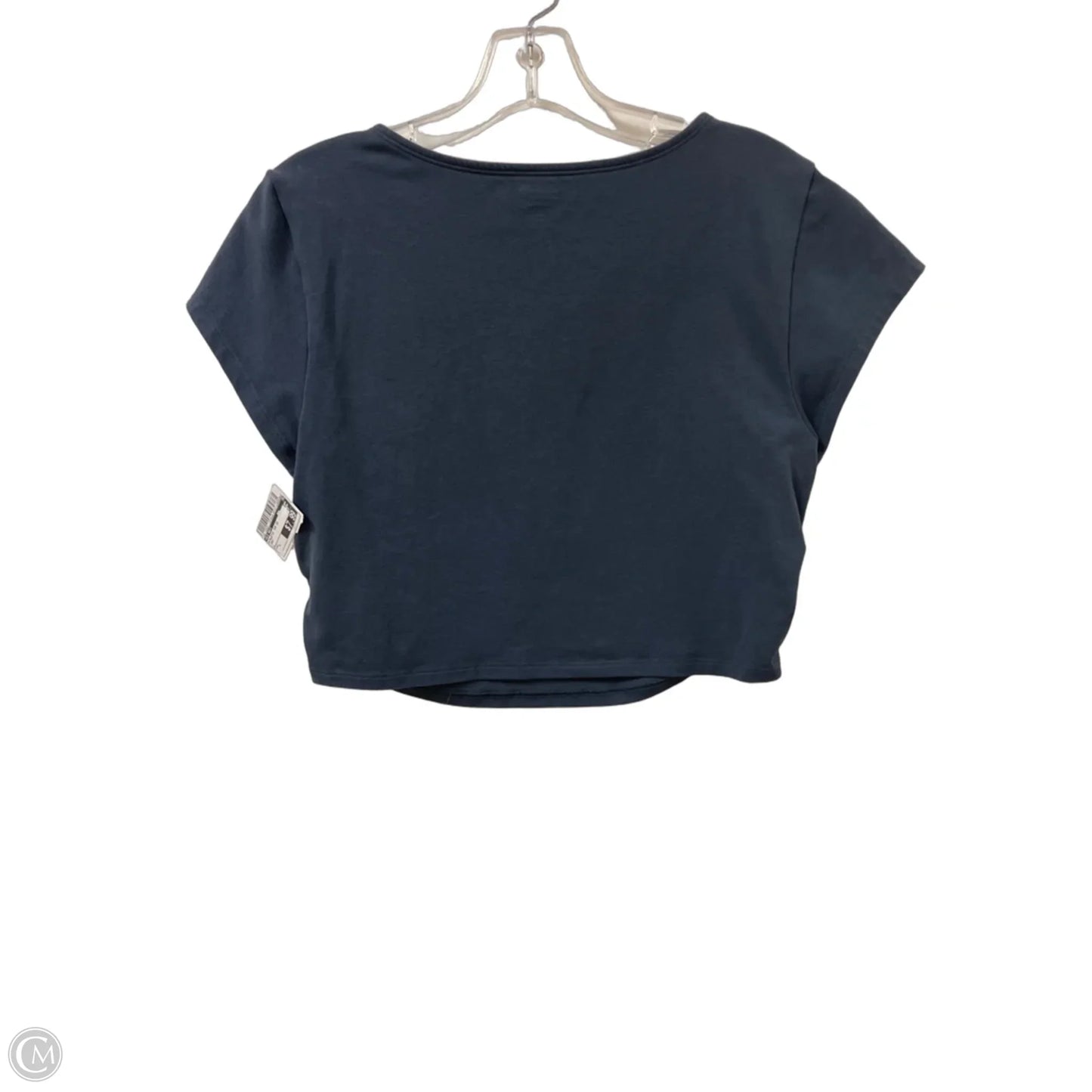 Athletic Top Short Sleeve By Old Navy In Grey, Size: L