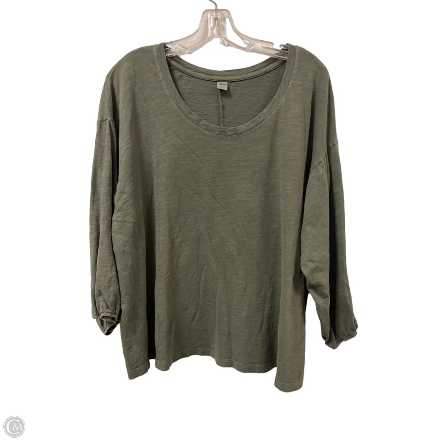 Top Long Sleeve By Old Navy In Green, Size: L