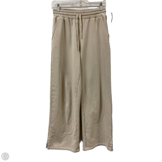Pants Lounge By Clothes Mentor In Cream, Size: S