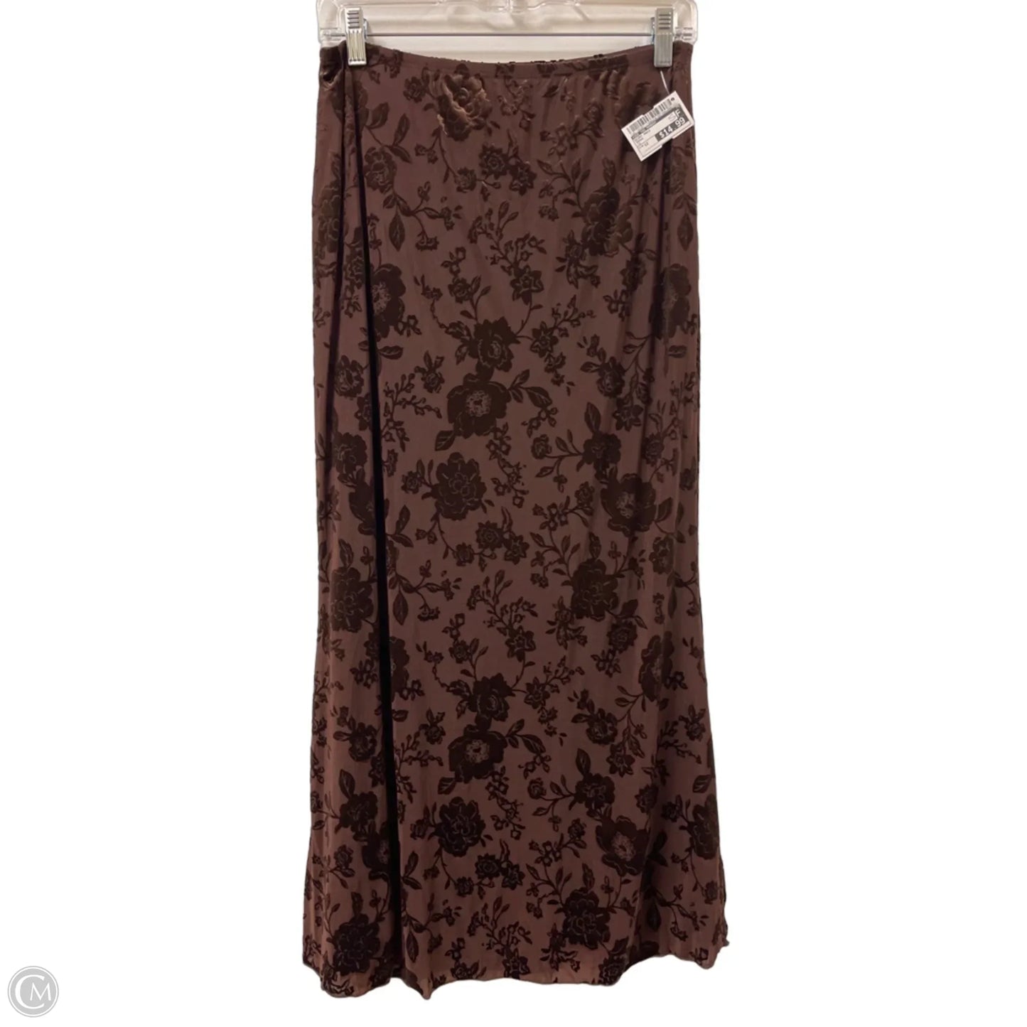 Skirt Maxi By See You Monday In Brown, Size: 12