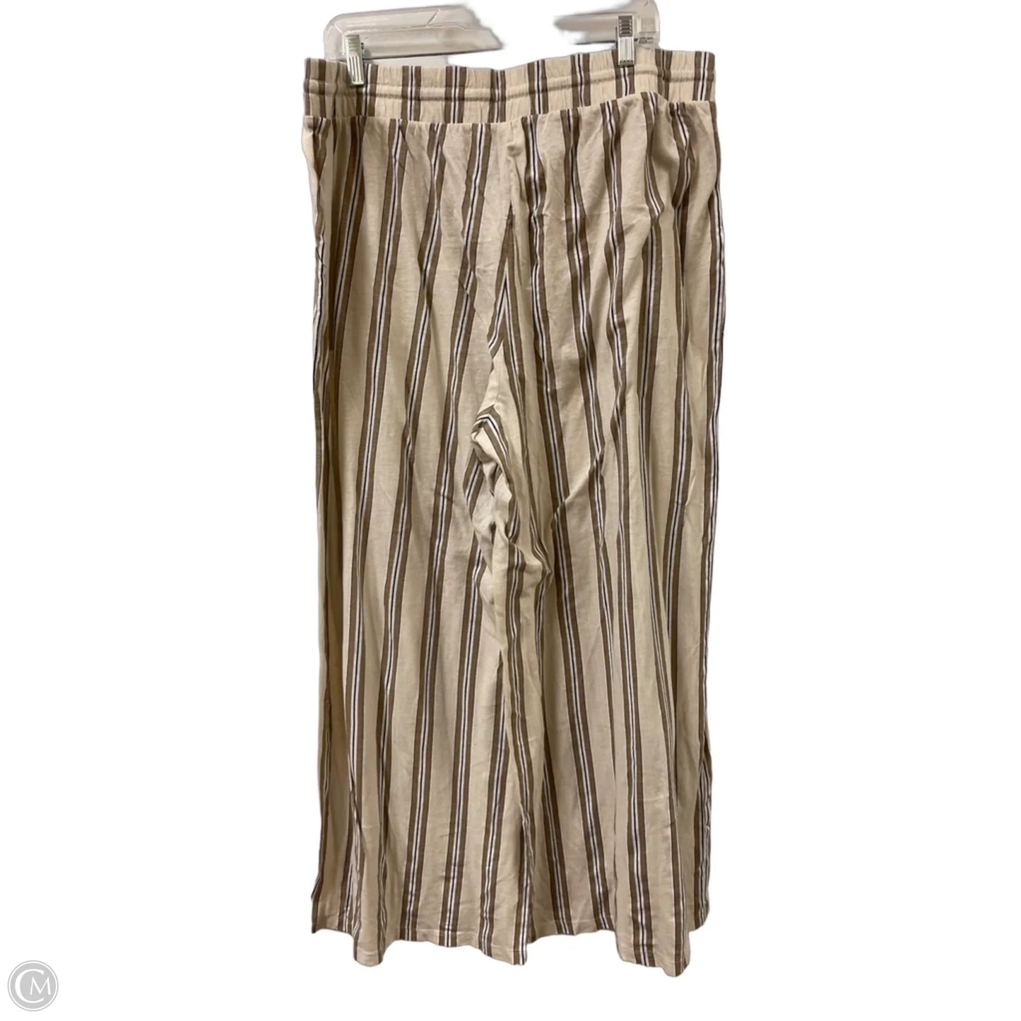 Pants Wide Leg By American Eagle In Striped Pattern, Size: 16