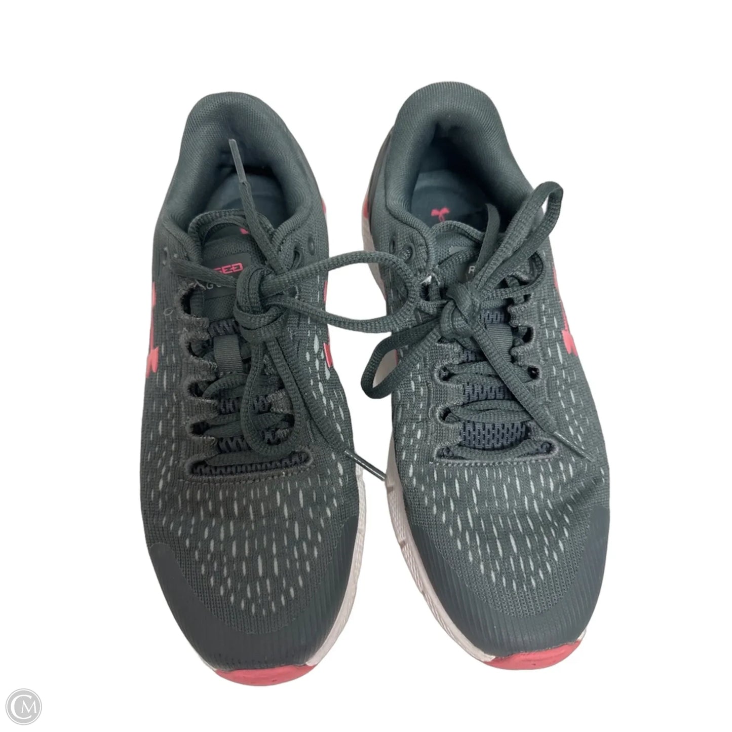 Shoes Athletic By Under Armour In Grey & Pink, Size: 6