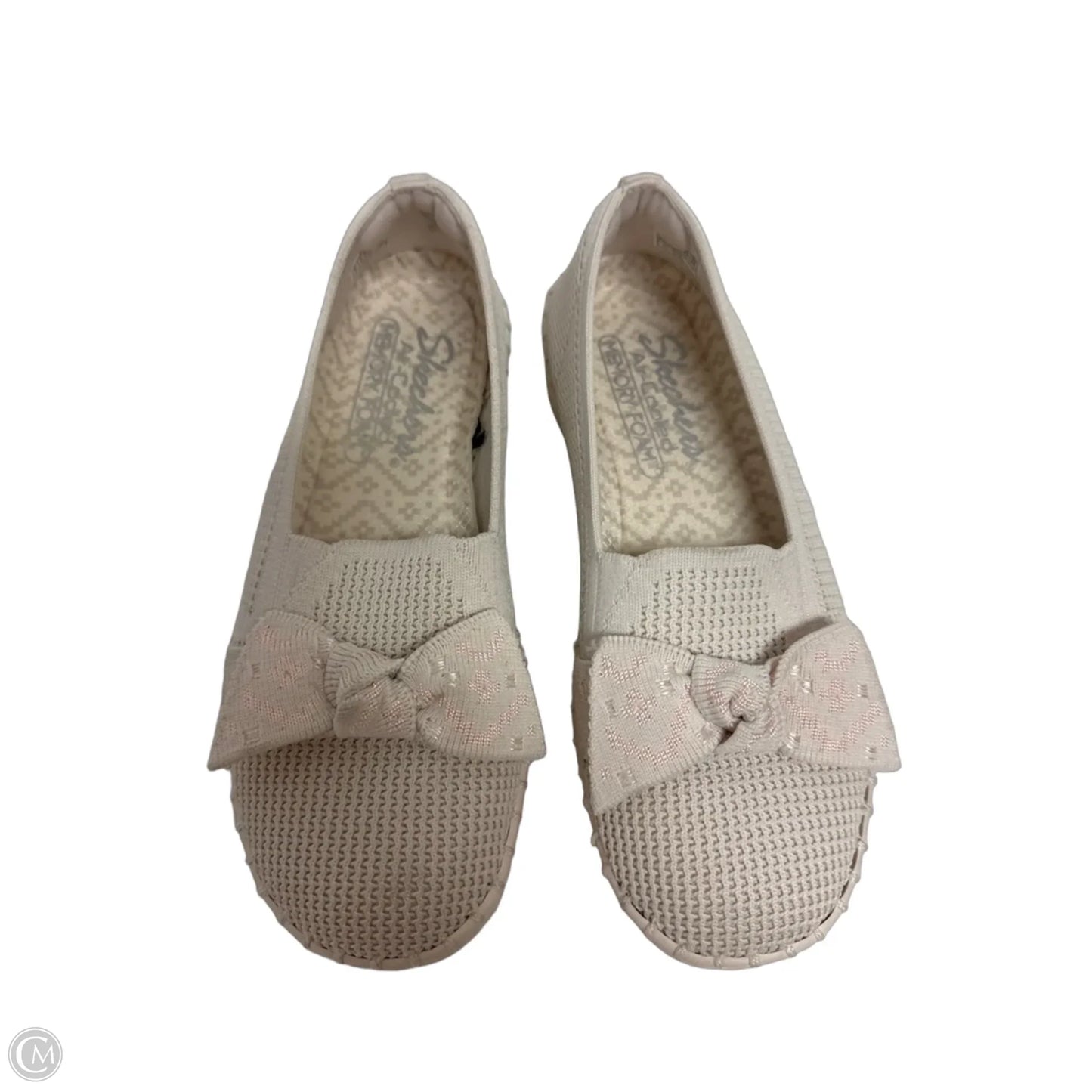 Shoes Flats By Skechers In Cream, Size: 5