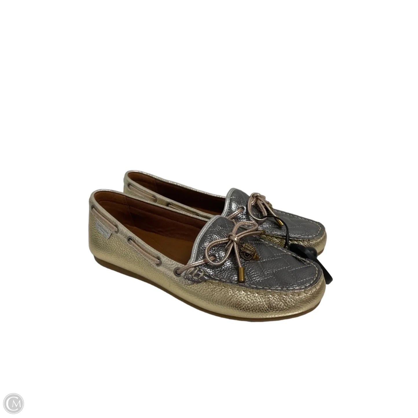 Shoes Designer By Kurt Geiger In Gold, Size: 8.5
