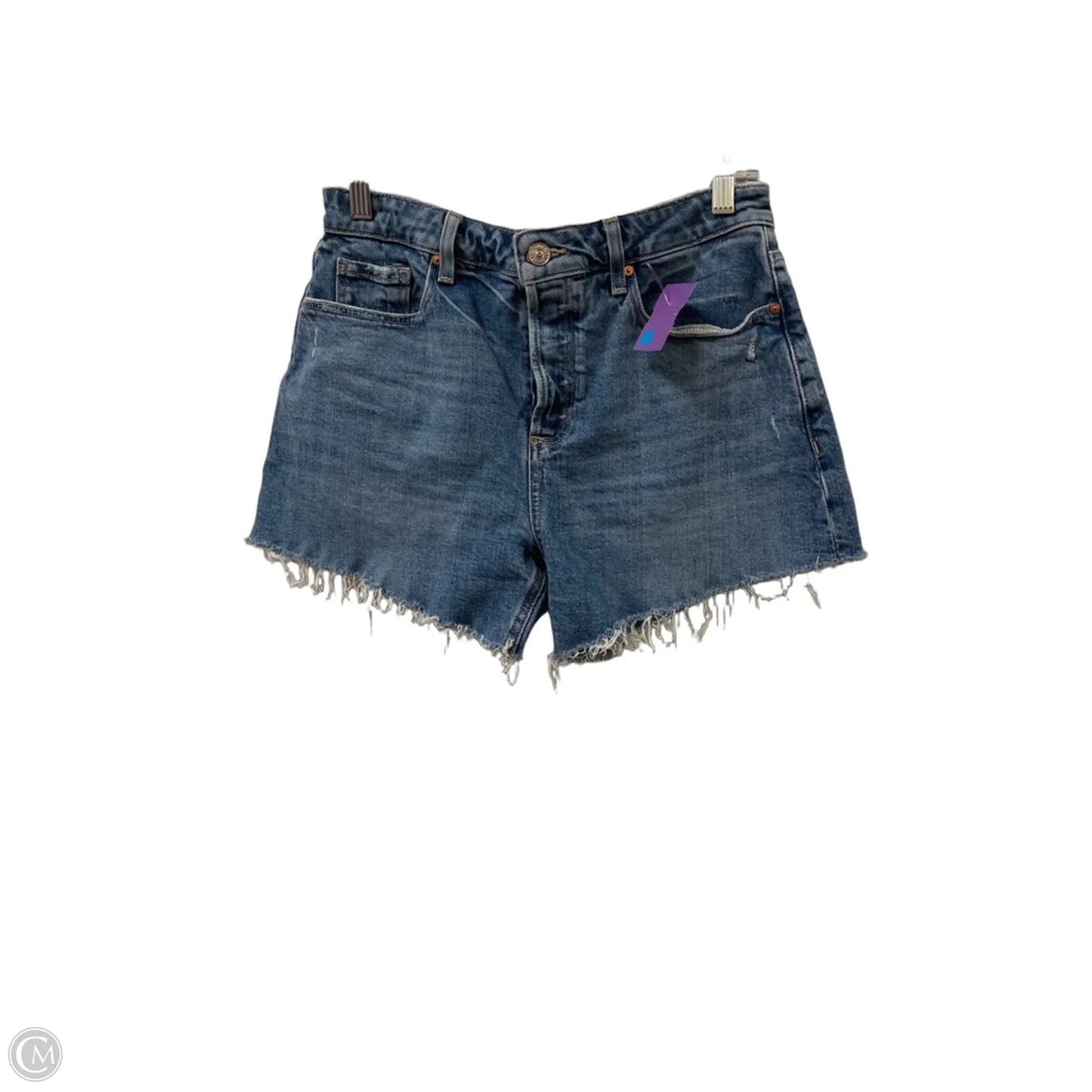 Shorts By Paige In Blue Denim, Size: 6