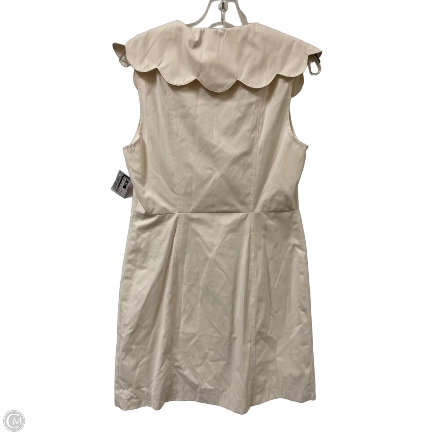Dress Casual Short By Karlie In Cream, Size: M