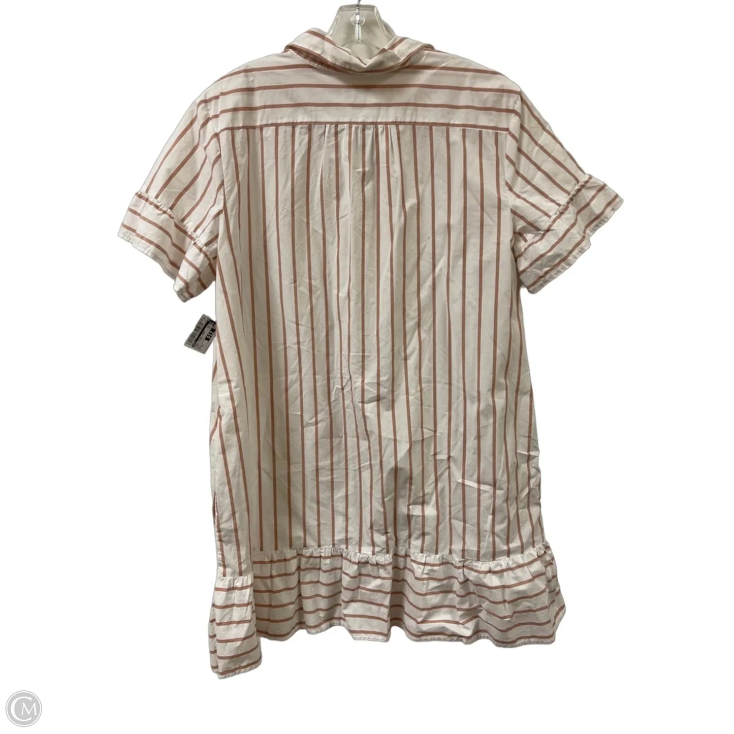 Dress Casual Short By Loft In Cream & White, Size: Xl