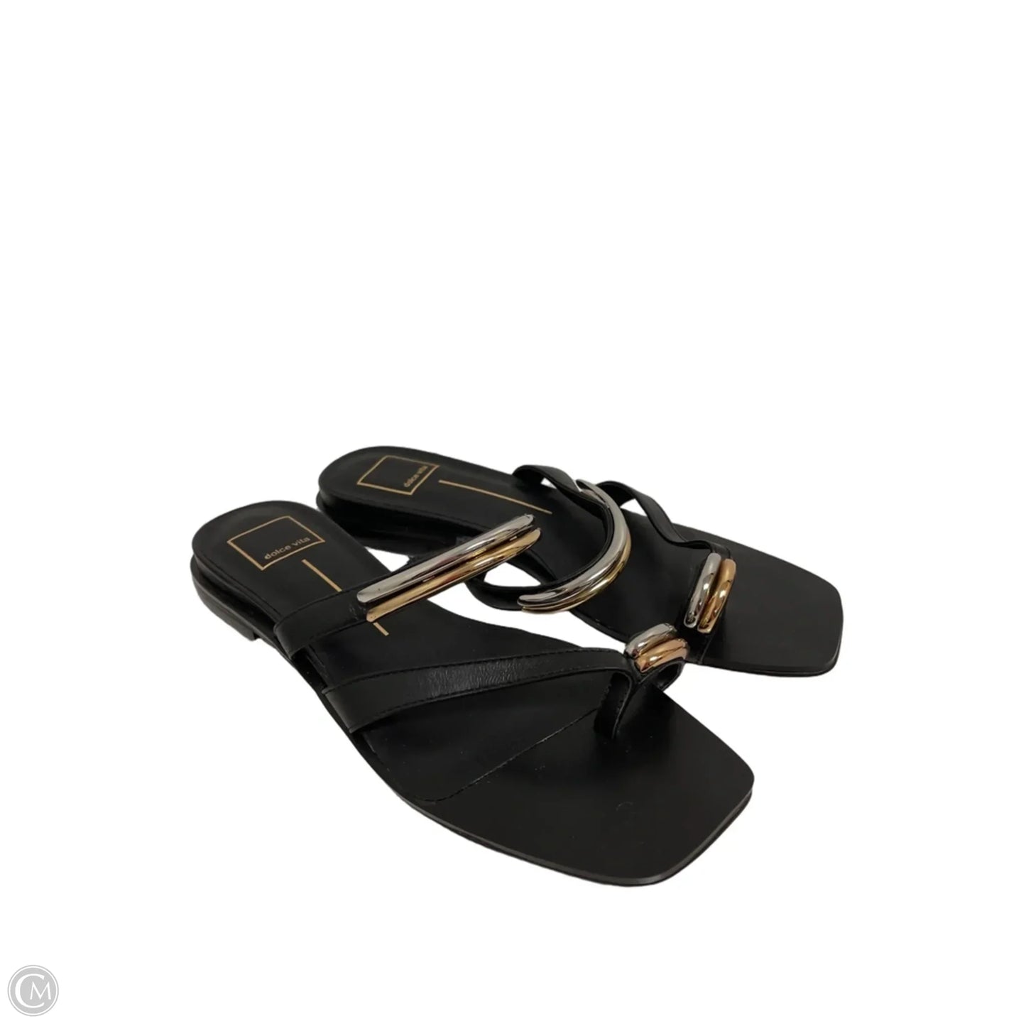 Sandals Flats By Dolce Vita In Black, Size: 8.5