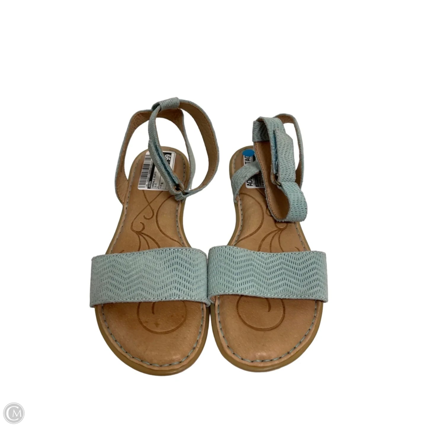 Sandals Flats By Born In Blue, Size: 6