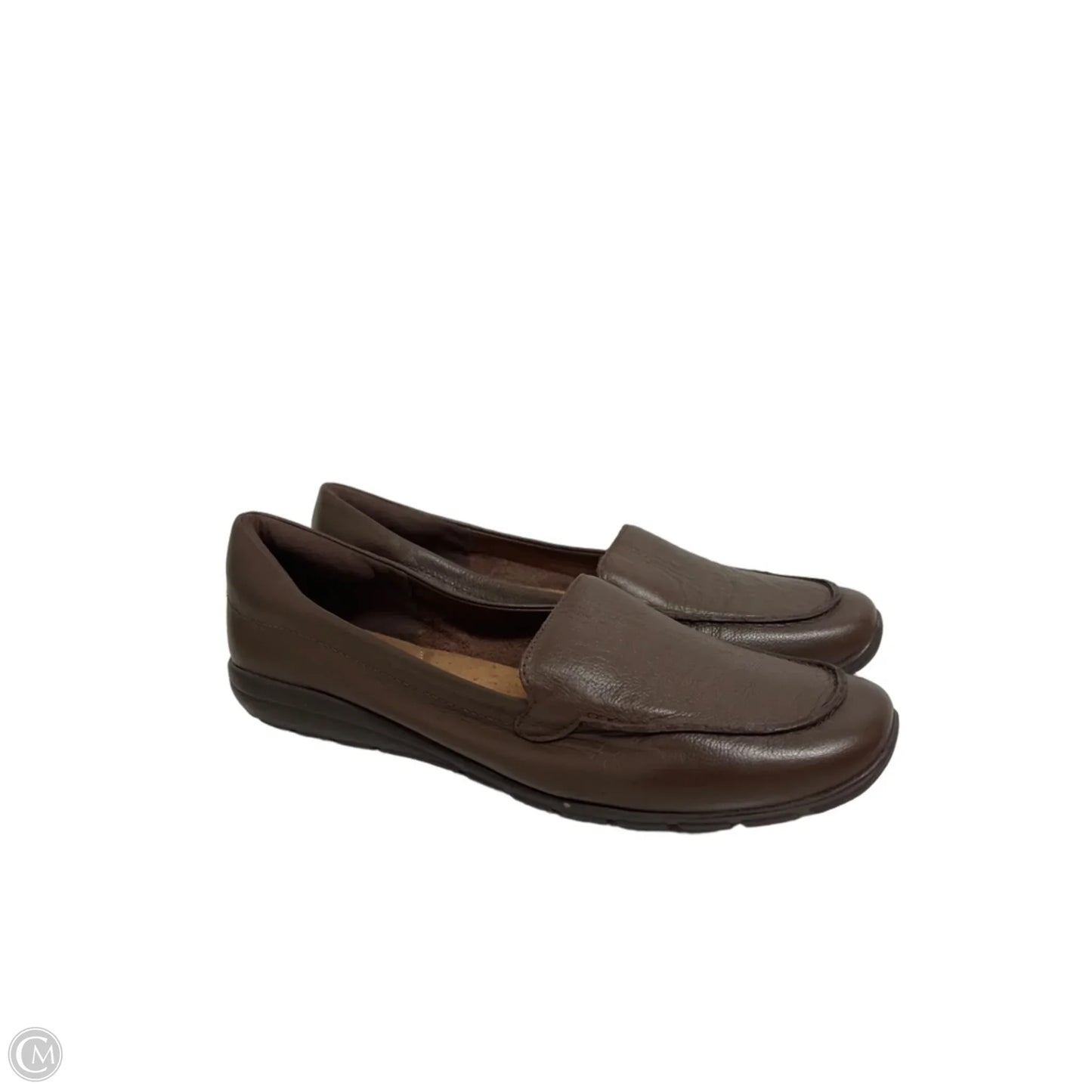 Shoes Flats By Easy Spirit In Brown, Size: 12