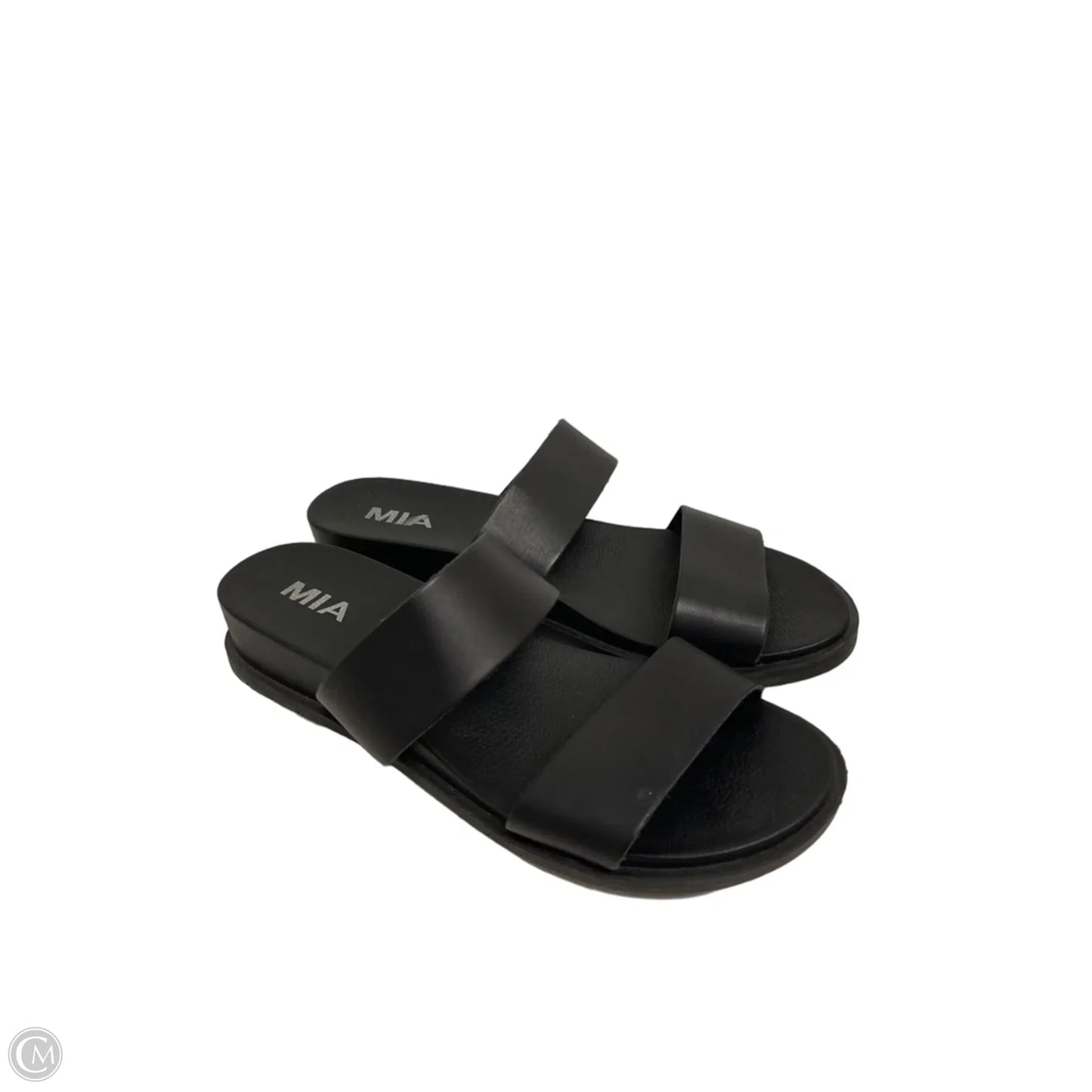 Sandals Flats By Mia In Black, Size: 7.5