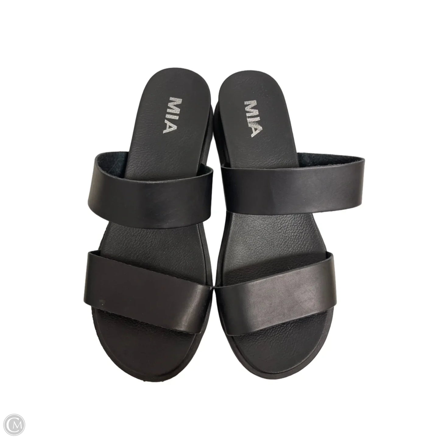 Sandals Flats By Mia In Black, Size: 7.5