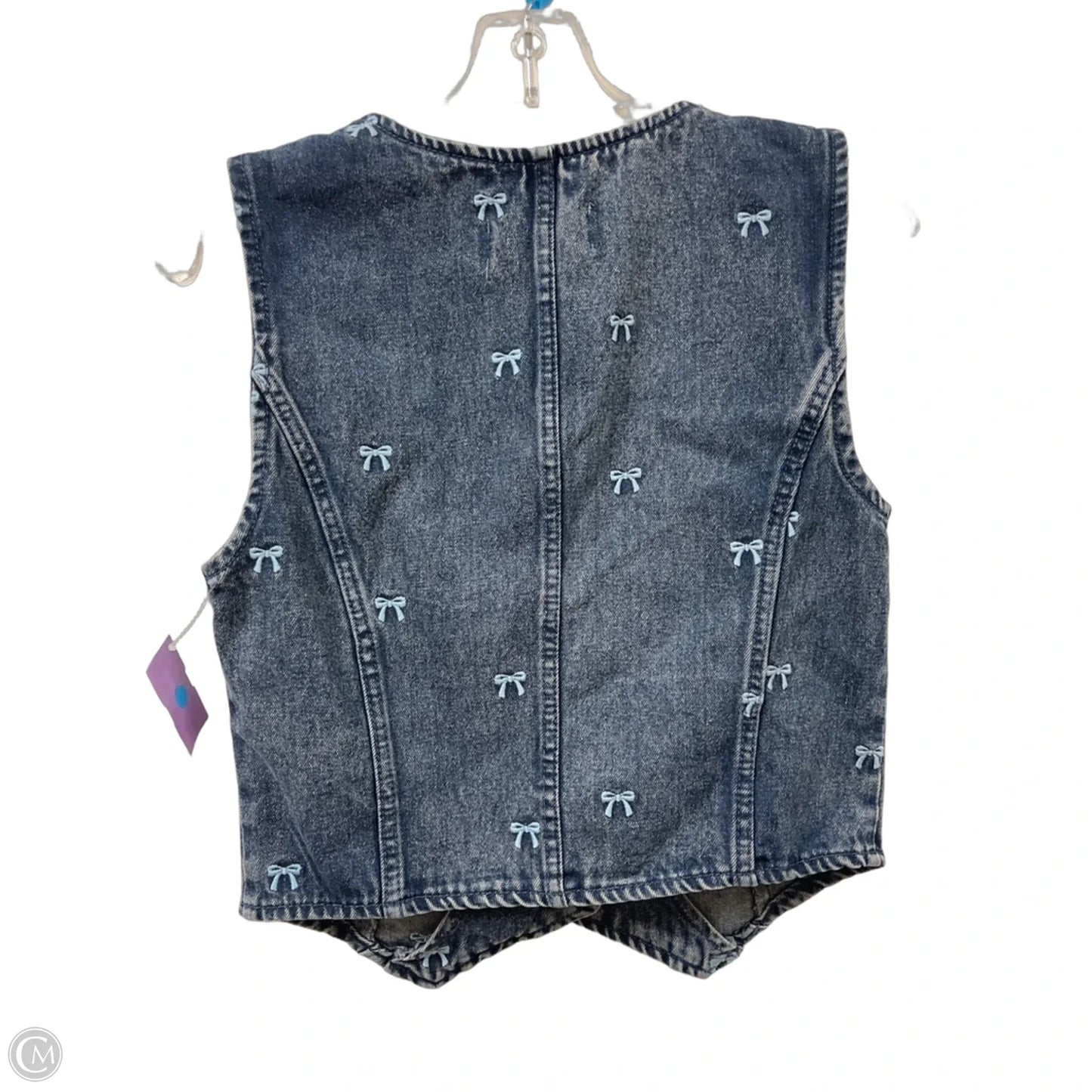 Vest Other By Stoosh In Blue Denim, Size: M