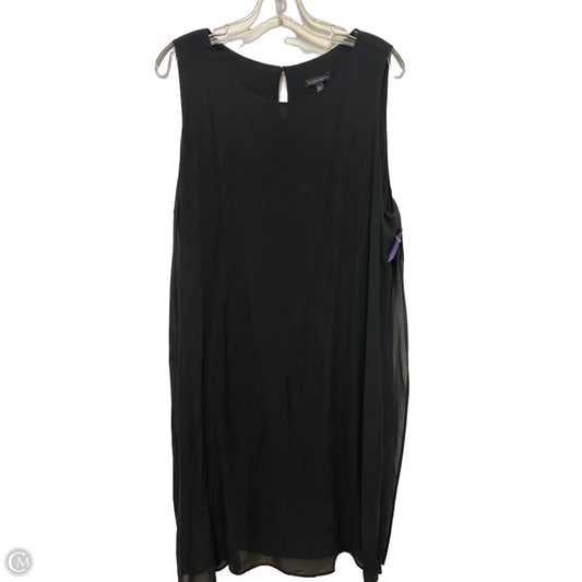 Dress Casual Midi By Eileen Fisher In Black, Size: Xl