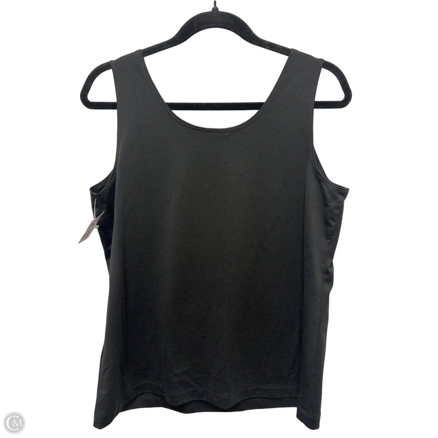 Tank Top By Chicos In Black, Size: L