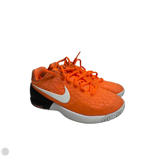 Shoes Athletic By Nike In Orange, Size: 6.5