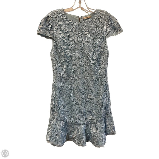 Dress Designer By Alice + Olivia In Blue, Size: M