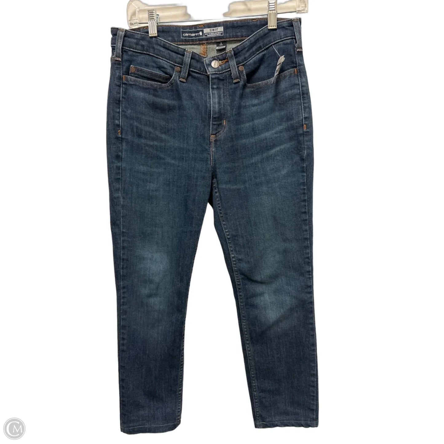 Jeans Straight By Carhartt In Blue Denim, Size: 8