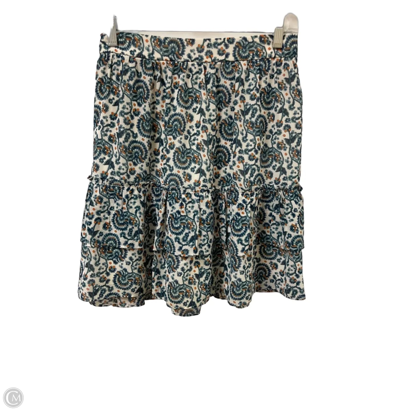 Skirt Mini & Short By J. Crew In Blue & White, Size: 4