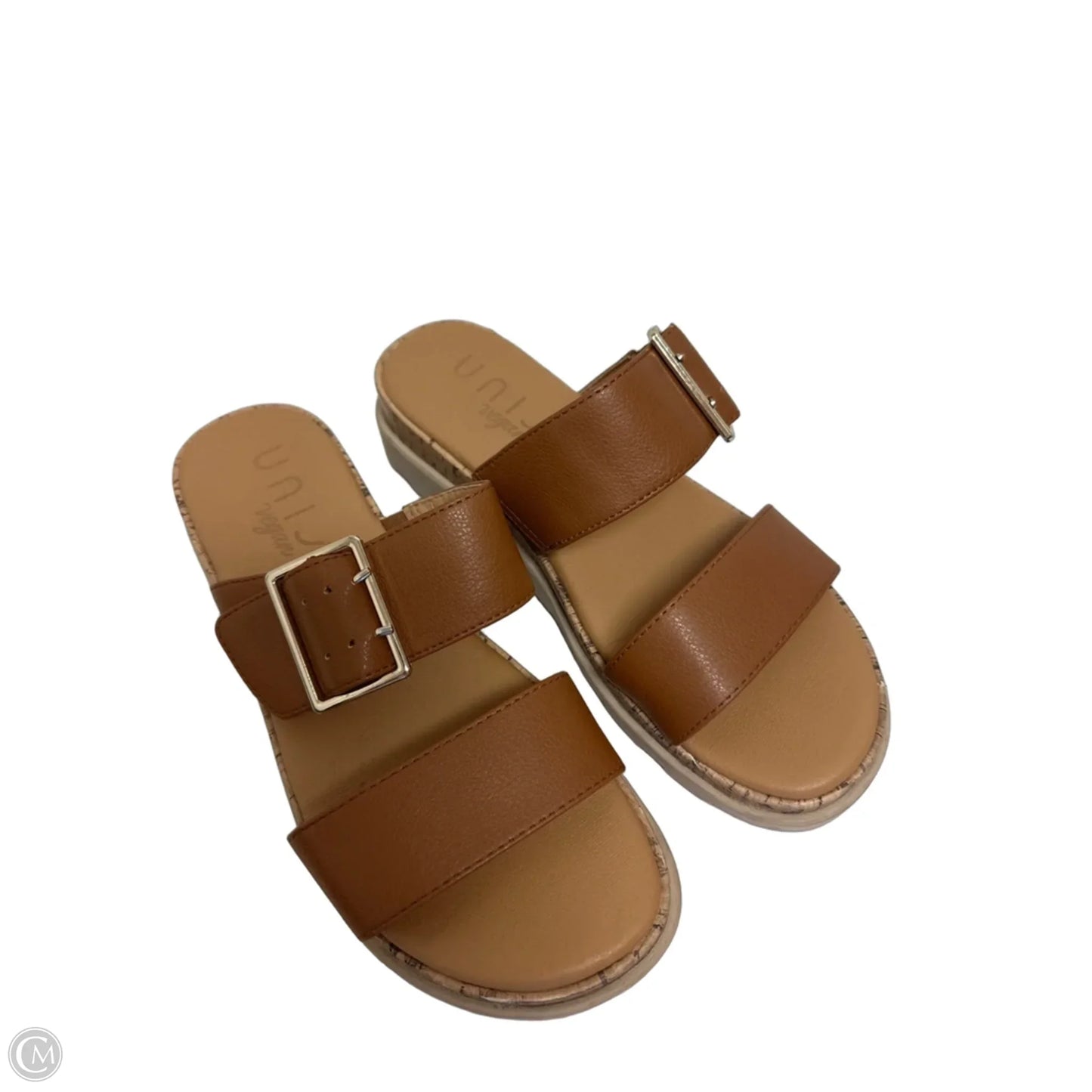 Sandals Flats By Unisa In Brown, Size: 6.5