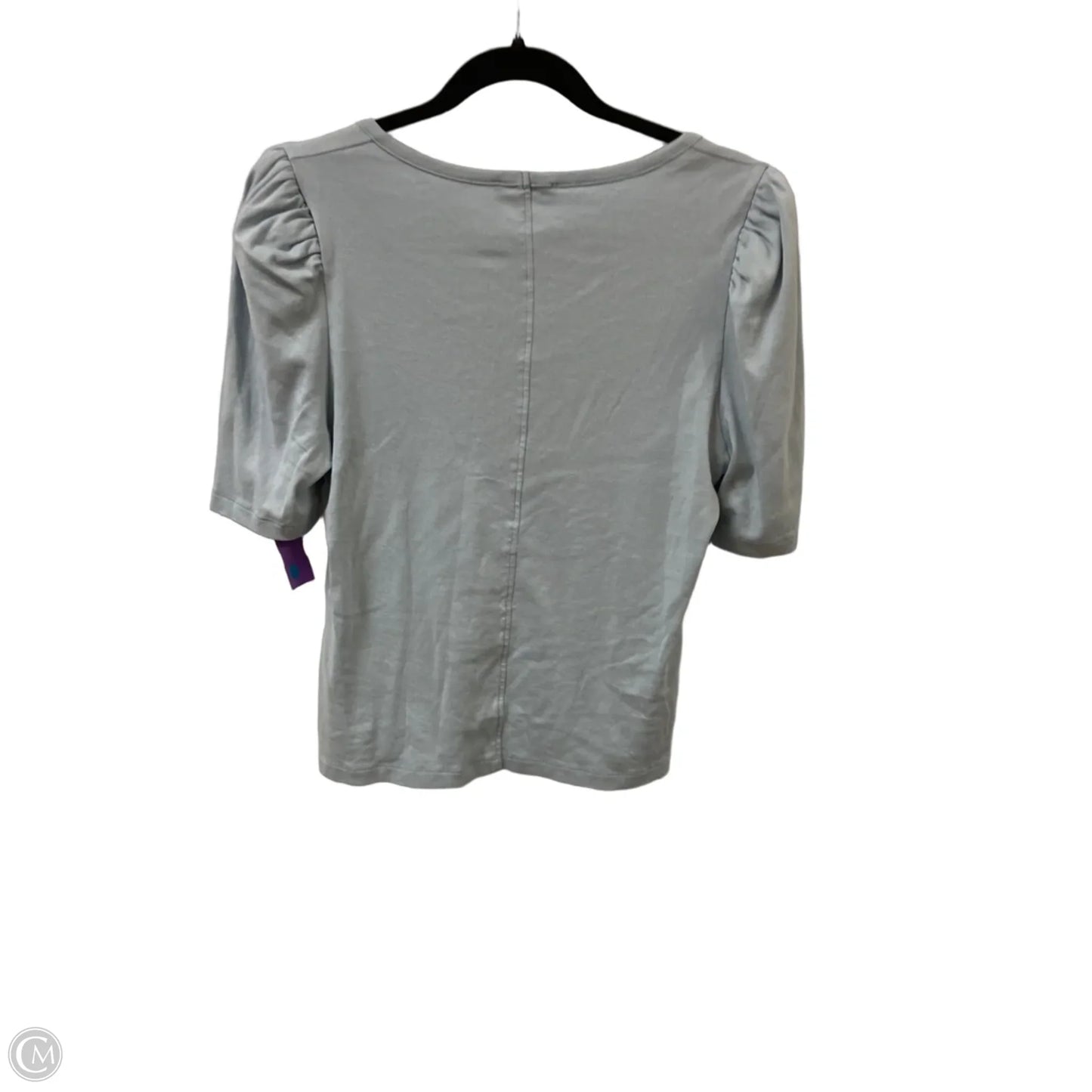 Top Short Sleeve By Madewell In Blue, Size: M