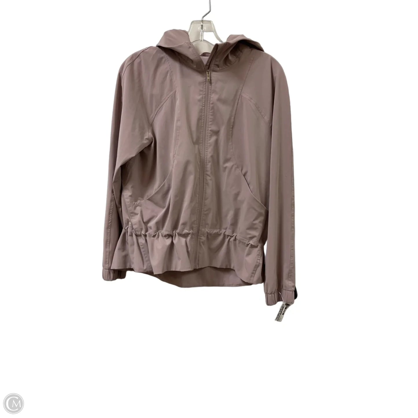 Athletic Jacket By Lululemon In Pink, Size: 6