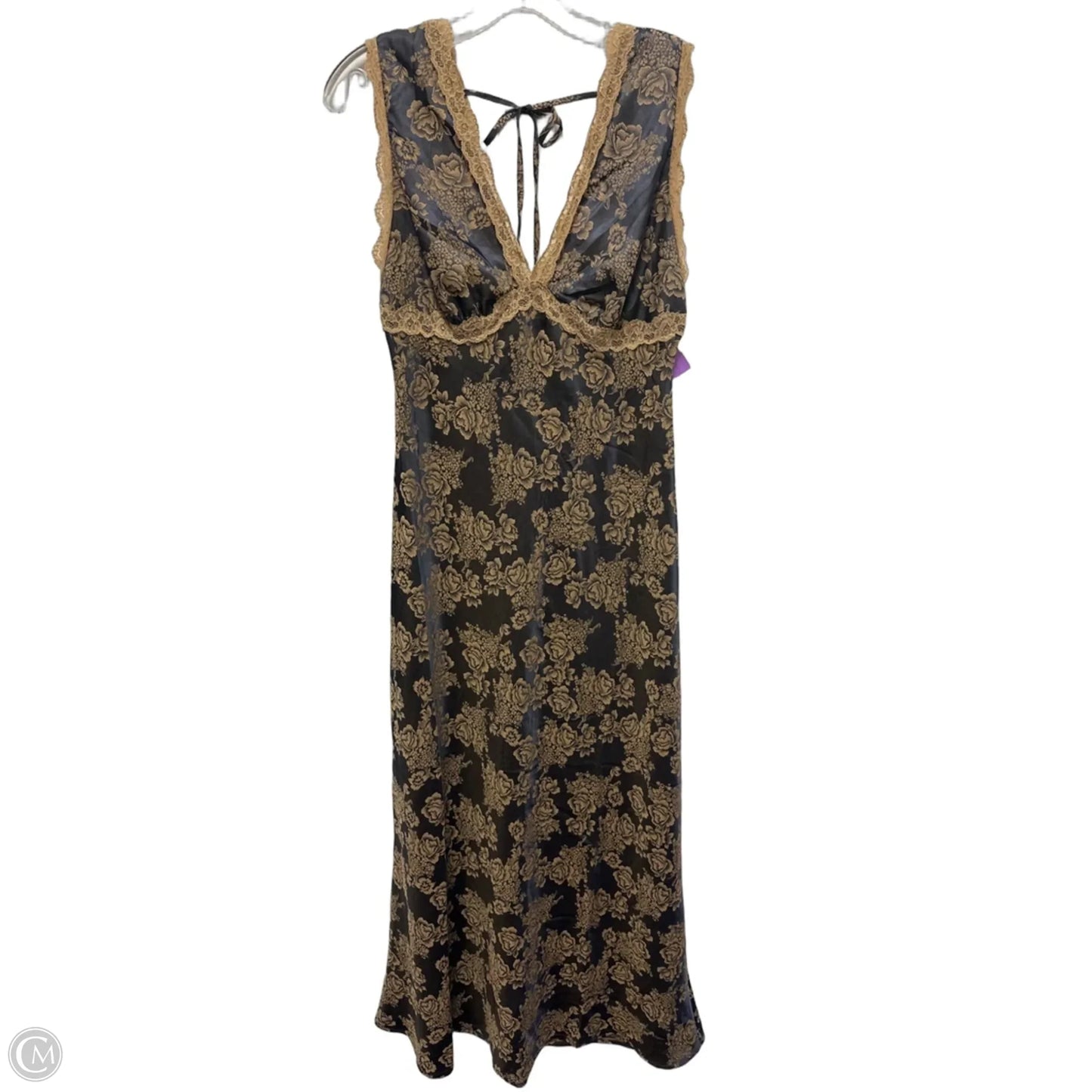 Dress Casual Maxi By Sincerely Jules In Brown & Grey, Size: L