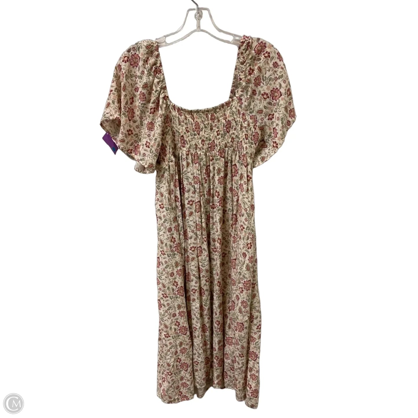 Dress Casual Maxi By Maurices In Floral Print, Size: M