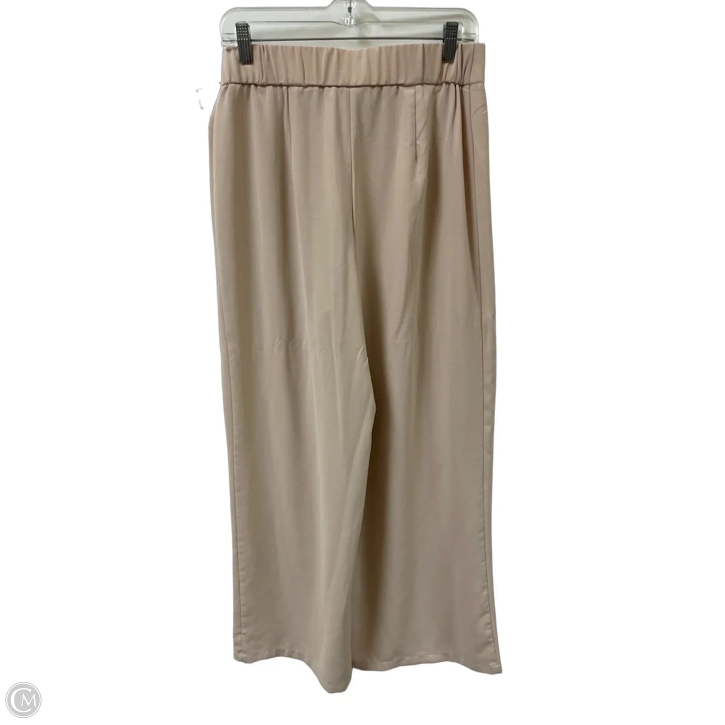 Pants Wide Leg By Shein In Cream, Size: 12