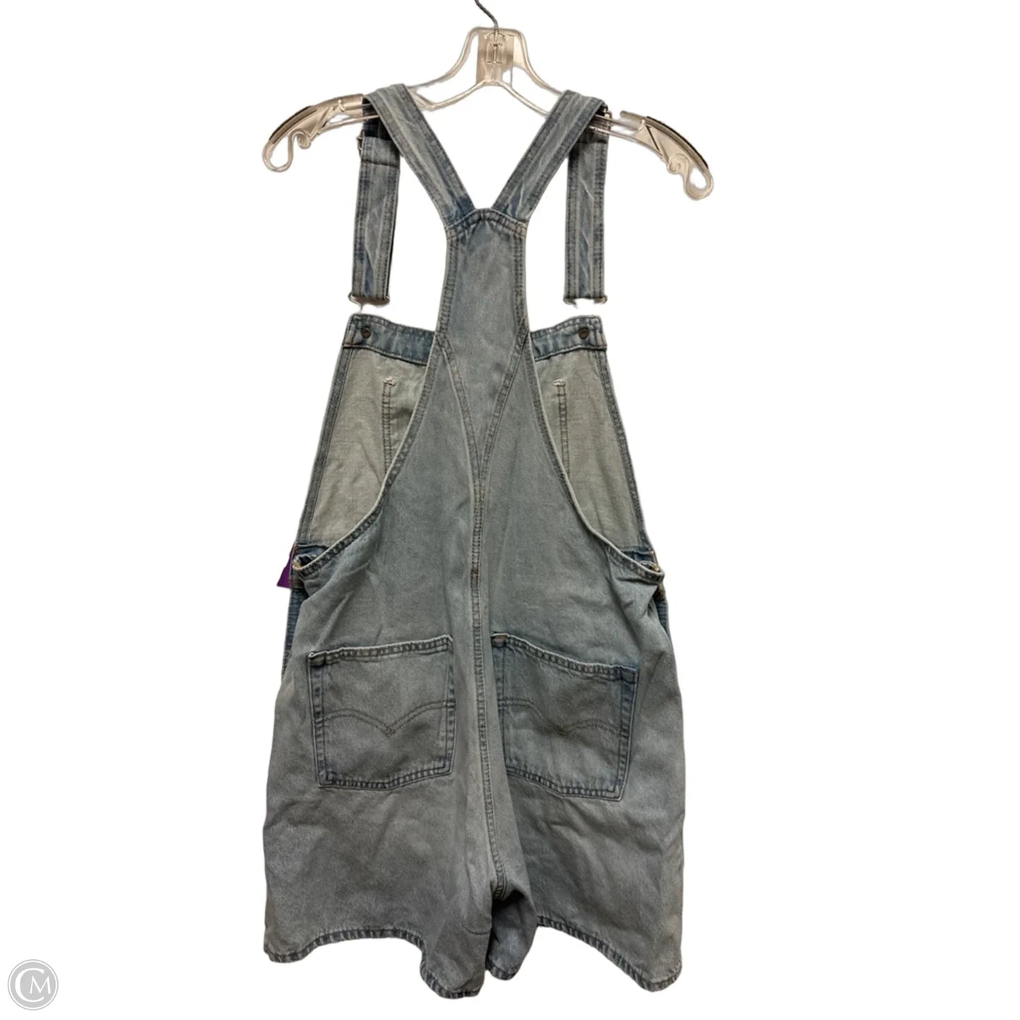 Shortalls By Levis In Blue Denim, Size: M