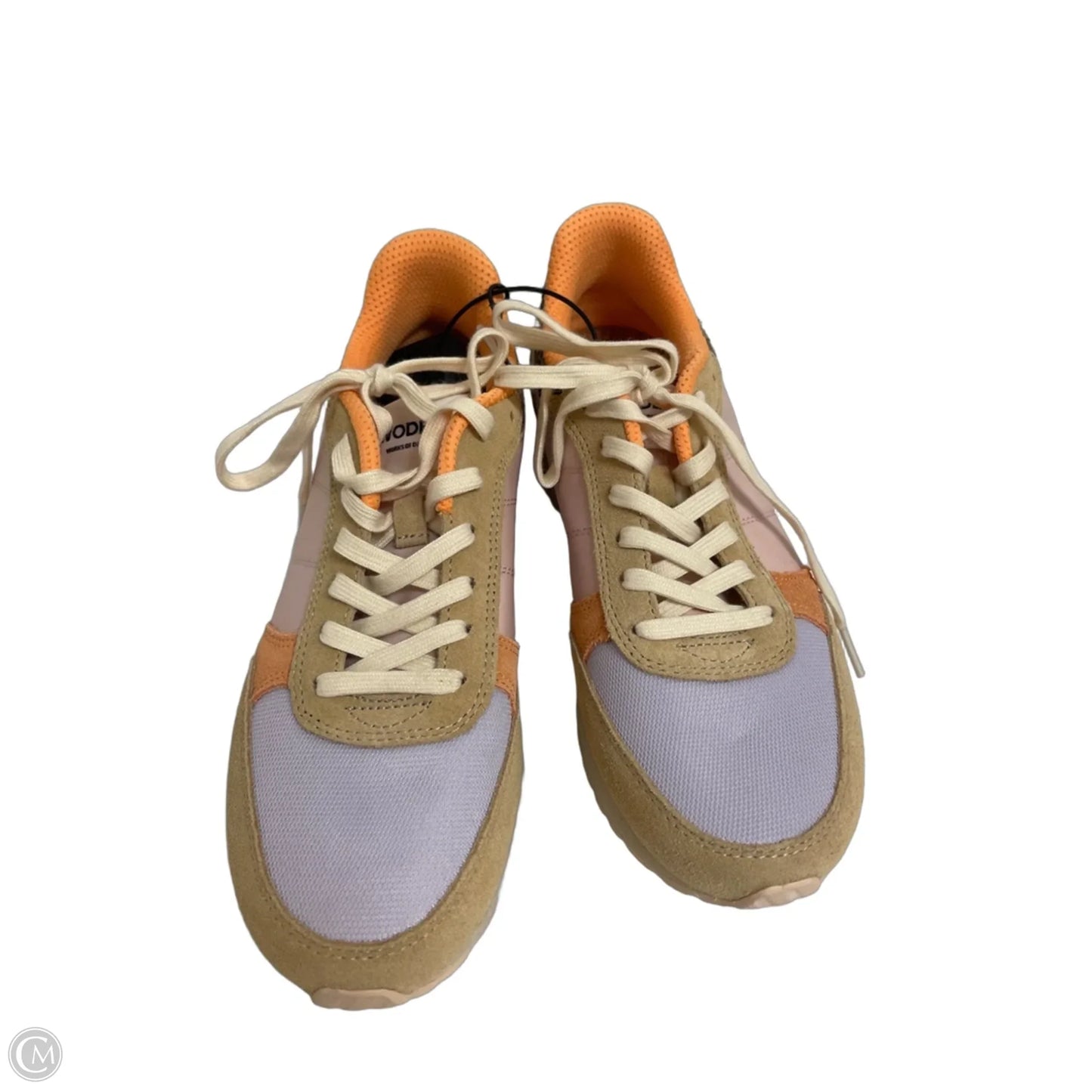 Shoes Sneakers By Cma In Orange & Pink, Size: 7.5